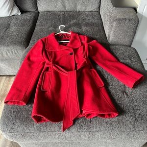 Women’s red coat